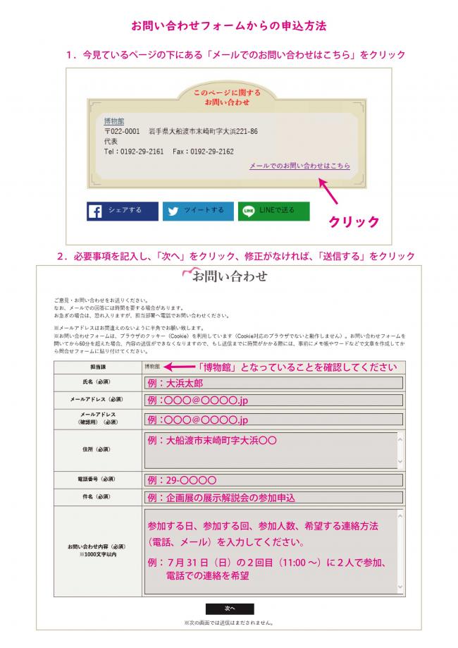 申し込み方法の画像
