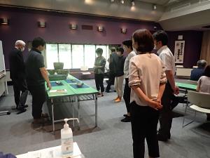 教員のための博物館の日の様子