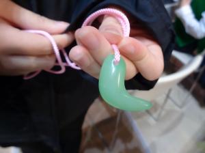まがたまづくりの様子