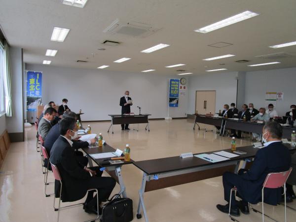 令和5年度大船渡市ILC推進協議会総会の様子