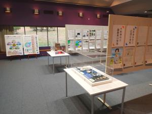 昨年度の展示会の様子(大船渡市)