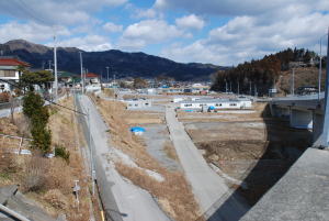 綾里地区の平成23年3月13日撮影の画像3
