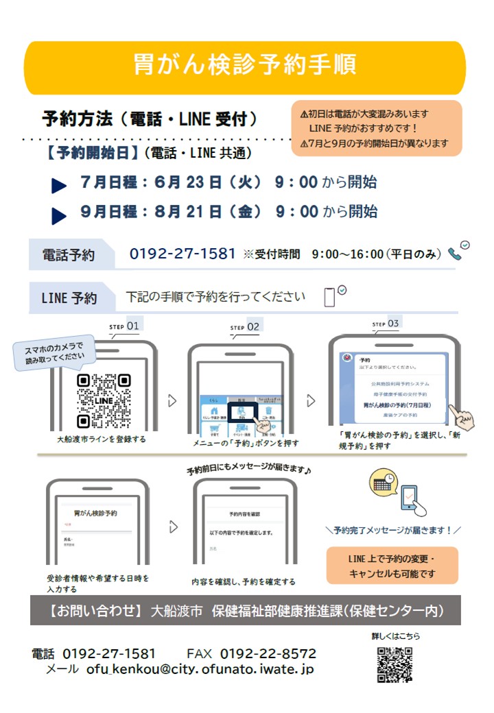 lINE予約手順
