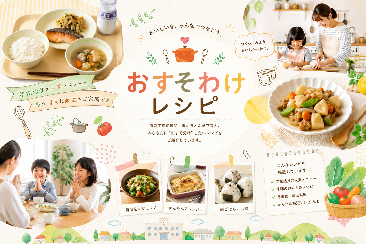 おすそわけレシピ