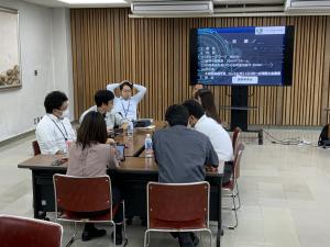 サステナビリティ班の会議の様子1