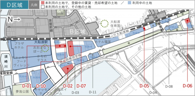 D地区概要図