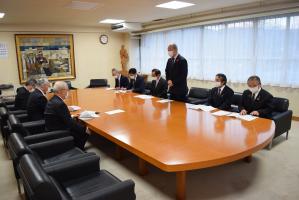 市長副市長との意見交換