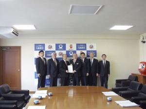 市長への提言提出