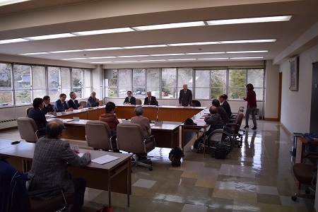 大船渡市身体障がい者協会との懇談会を開催しましたの写真1