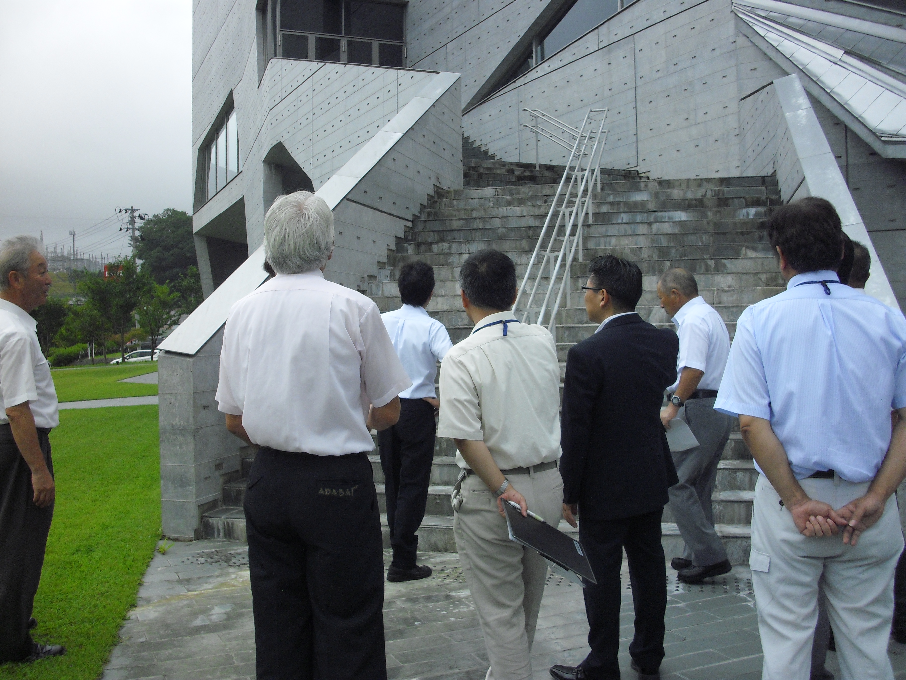市民文化会館視察