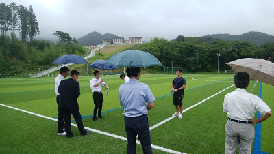 JFA公認の赤崎グラウンド