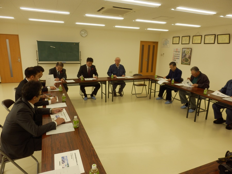 吉浜漁業協同組合と意見交換 の写真1