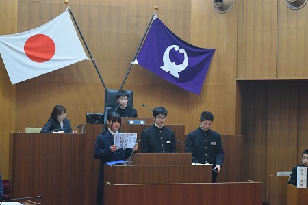 中学生の意見交換会2