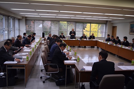 岩手県沿岸広域振興局と情報交換会を行いましたの写真1