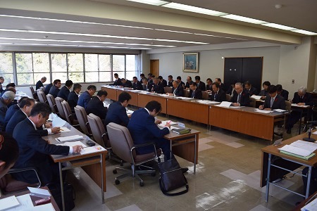復興特別委員会を開催しましたの写真
