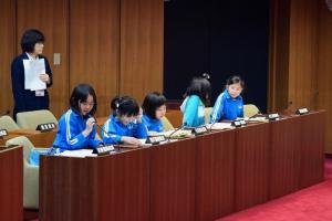 こども議会の様子